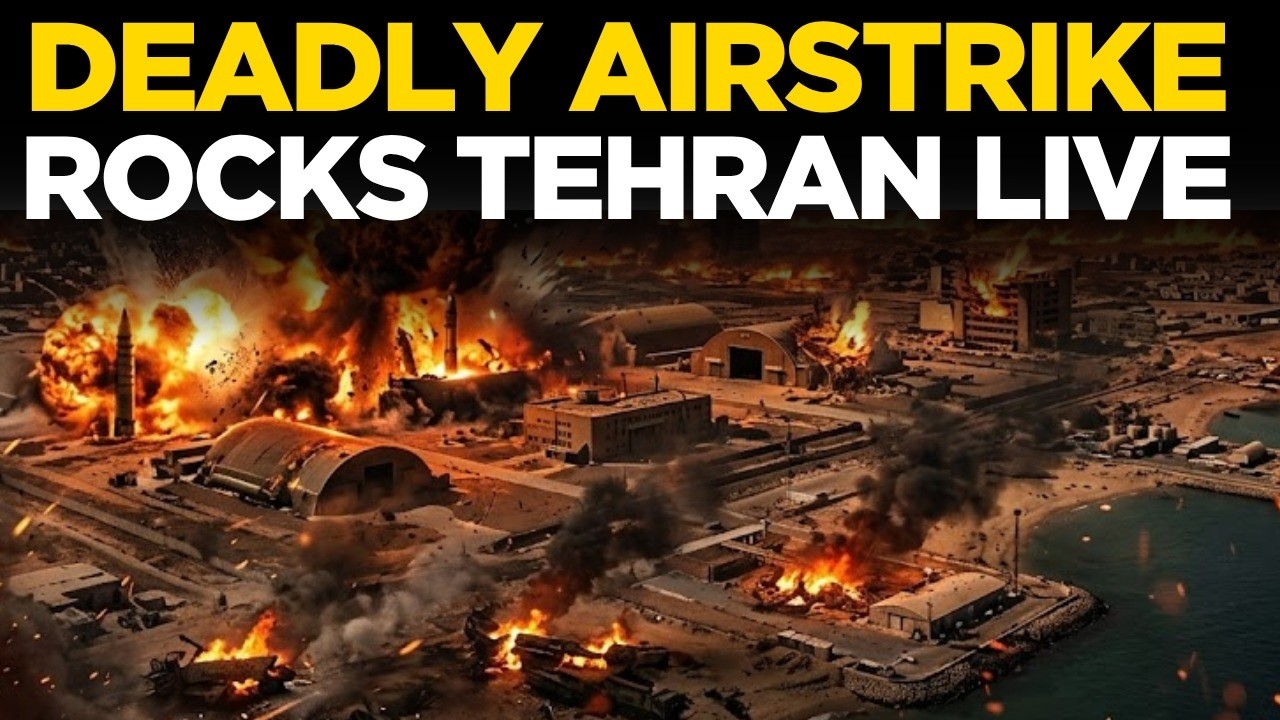 US-Iran War LIVE: Exclusive Footage of Major Strikes Rock Tehran | Iran In Flames | World News LIVE