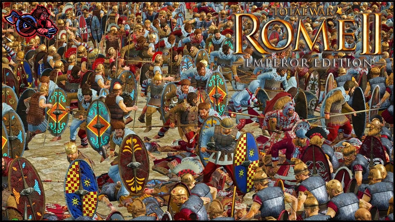 THIS WAS AN ABSOLUTE BLOODFEST!!  3v3-Total War Rome 2 Siege