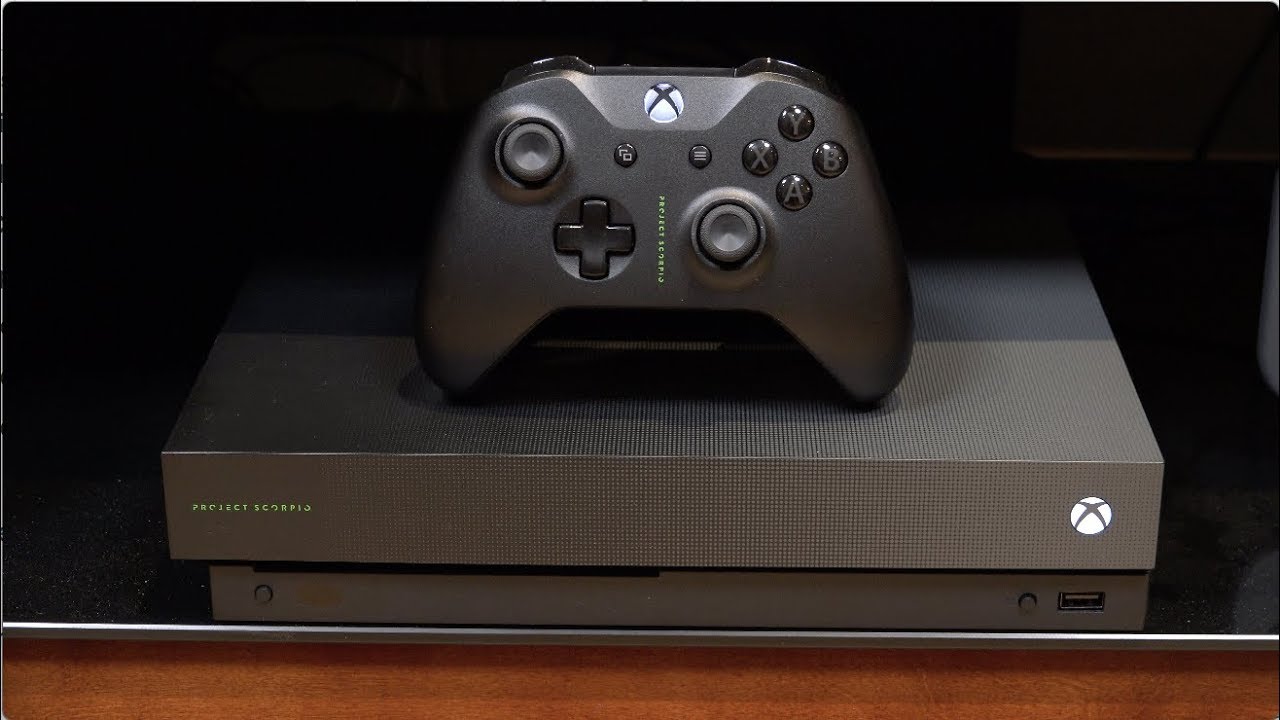 Xbox One X Project Scorpio Edition Unboxing and Setup!
