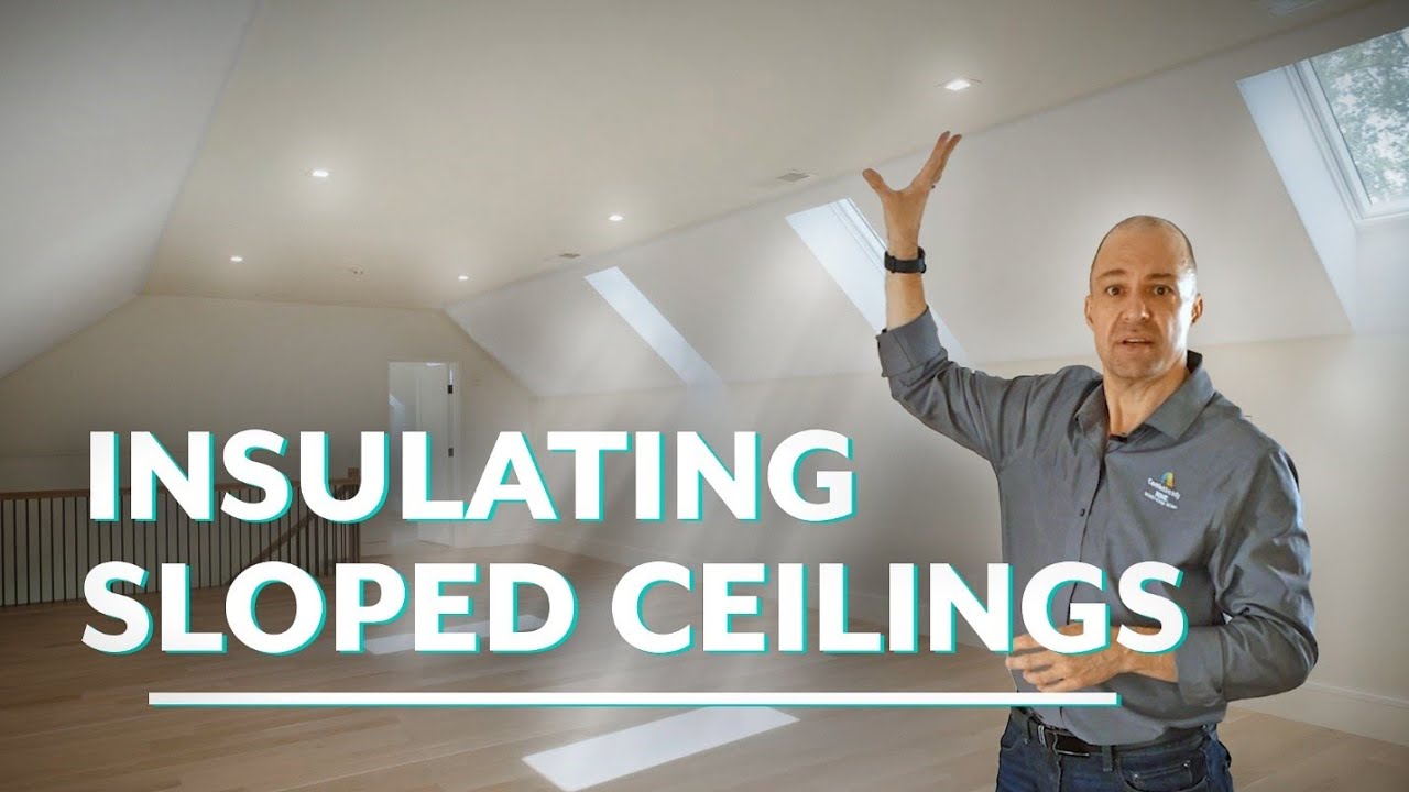 Maximizing Space and Comfort with Insulated Sloped Ceilings