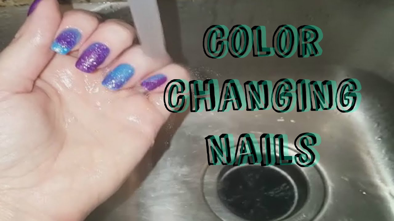 Color Changing Nails*ASMR soft spoken tutorial*