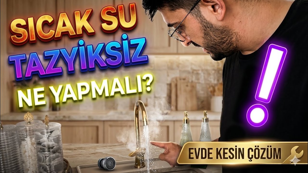 MUSLUKTAN SICAK SU NEDEN AZ GELİR ? SU TAZYİKSİZ AKIYOR ?