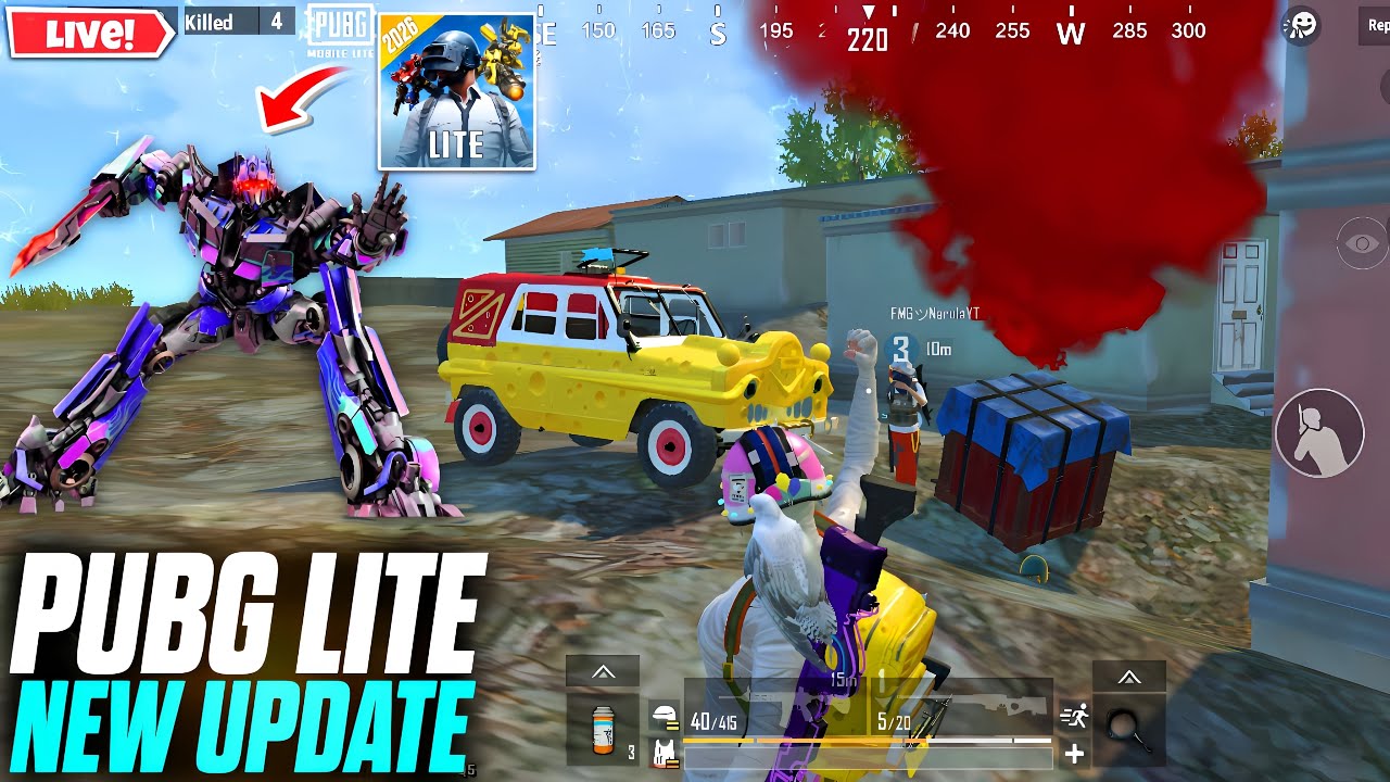 PUBG LITE NEW UPDATE 🔴 || PUBG LITE LIVE FMG GAMING