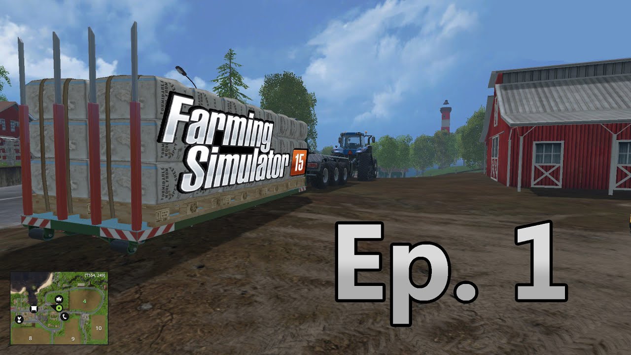 Let's Play Farming Simulator 15 | Ep. 1 - Breaking Ground
