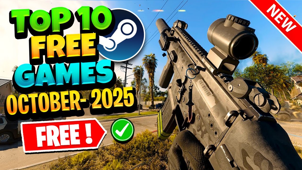 ТОП-10 НОВЫХ БЕСПЛАТНЫХ игр Steam! (Октябрь 2025 г.)
