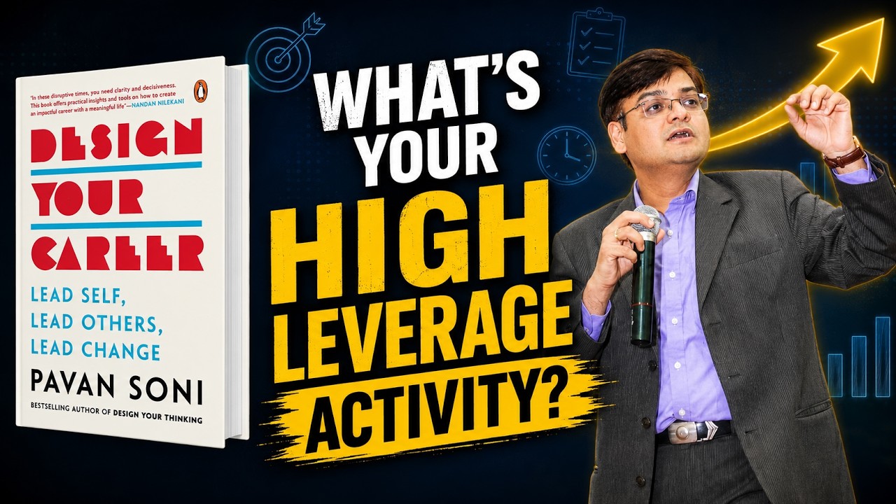 What are your High Leverage Activities #strategy #leadership #careergrowth