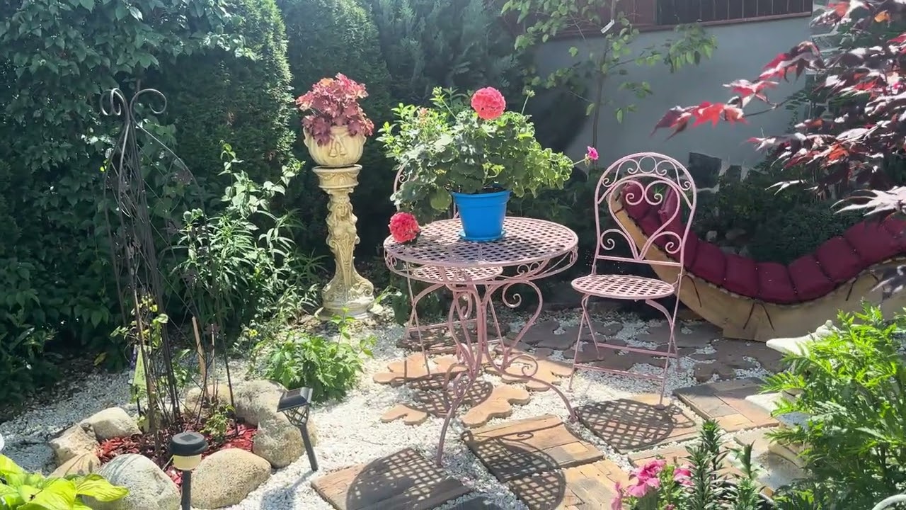 Modern Garden of a Family House