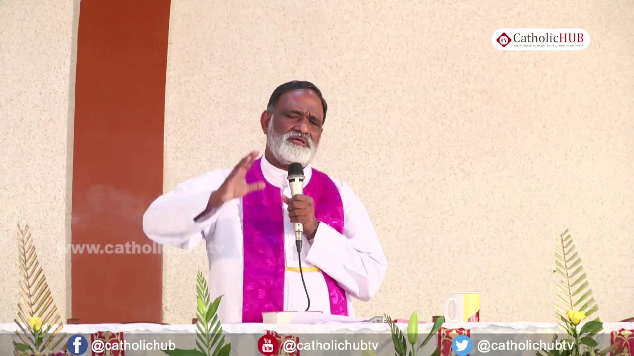 Word of God (Rev.Fr.Mathew Naickomparambil VC) @ Logos Retreat Centre, Bangalore, 22 04 17