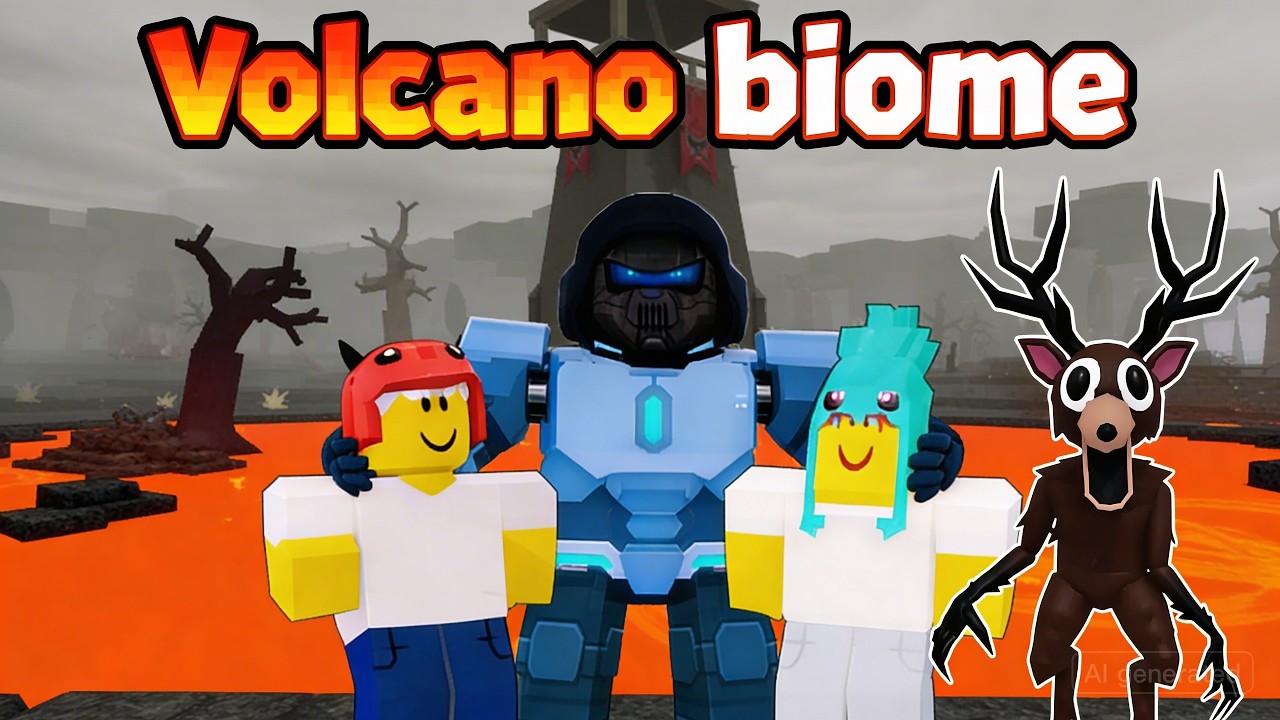 Volcanic Bear Trap #99nightintheforest #roblox