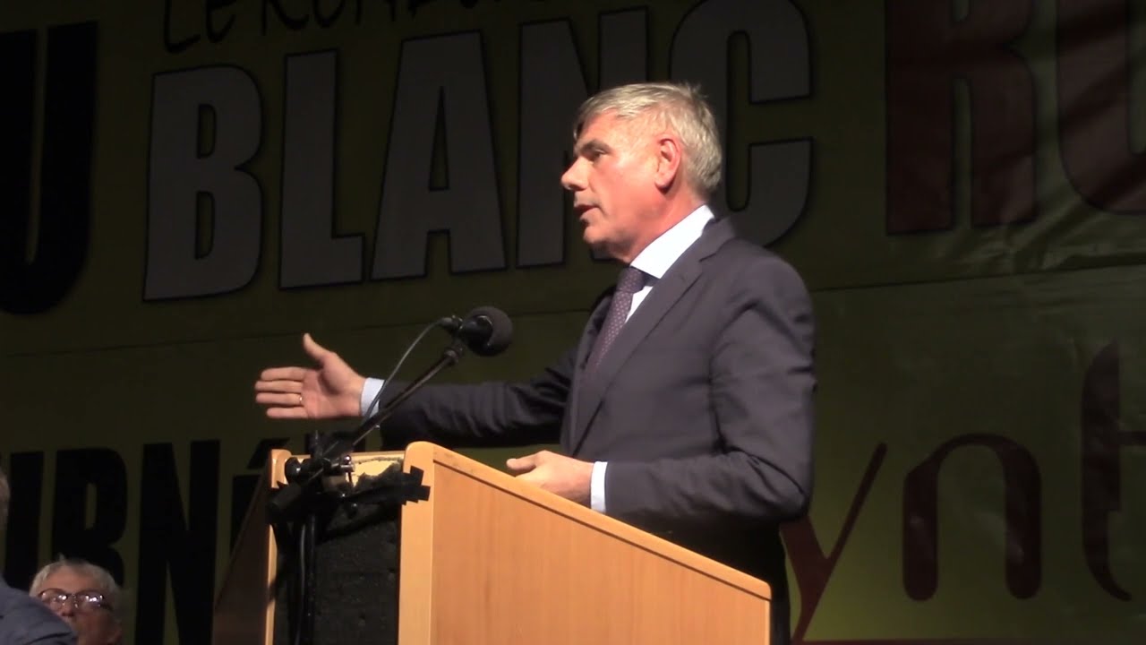 2019 13 JNI SN : Filip Dewinter - Porte-parole du Vlaams belang (Flandre).