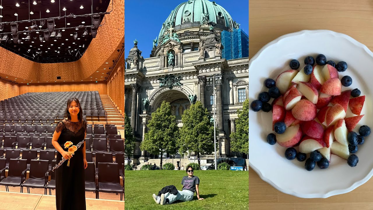 🇩🇪납작복숭아의 계절🍑 함부르크 엘프필에서 연주해보다! 베를린유학생의 연주일상_