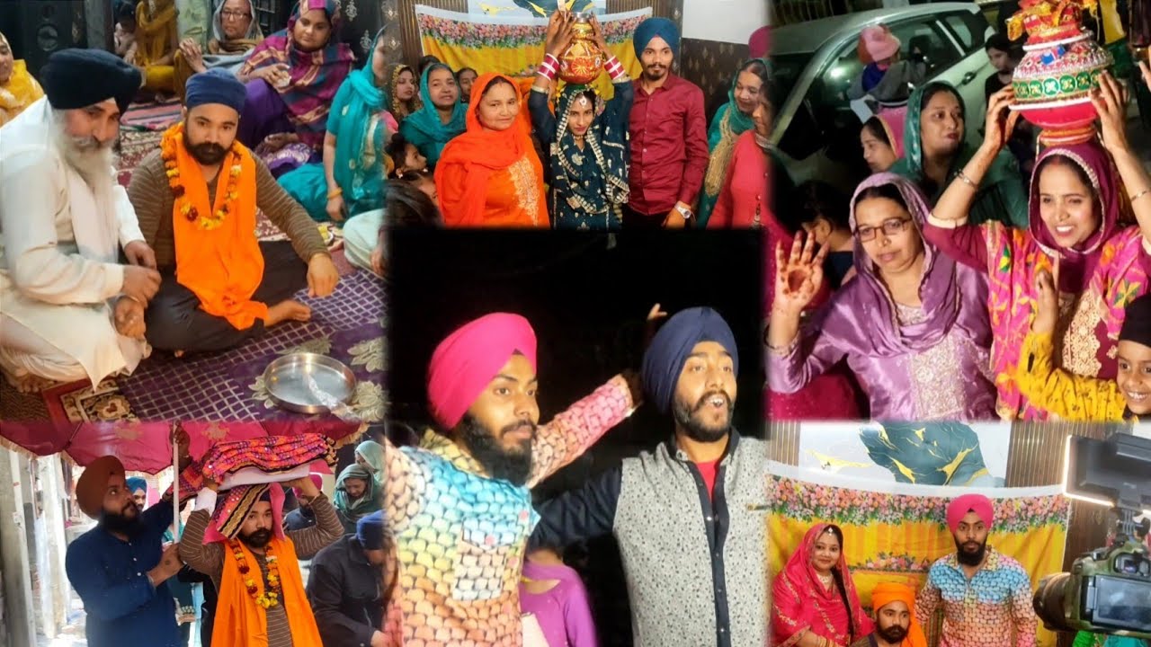 Ghadoli Ceremony 😍 | Riya Weds Mahender ❤️ | Path Sahib | Full Enjoy | Suraj Singh Labana 