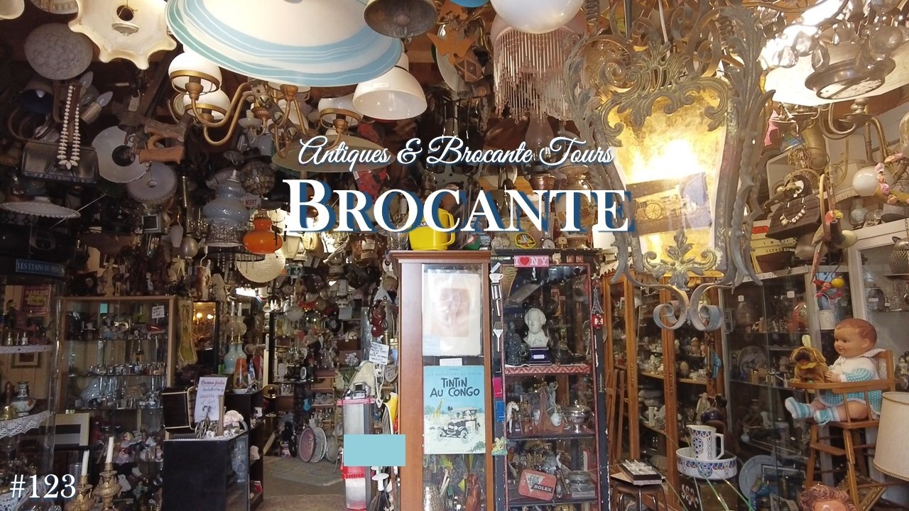 Massive French Brocante Full of Vintage Treasures | Southwest France Antique Shop Tour #123