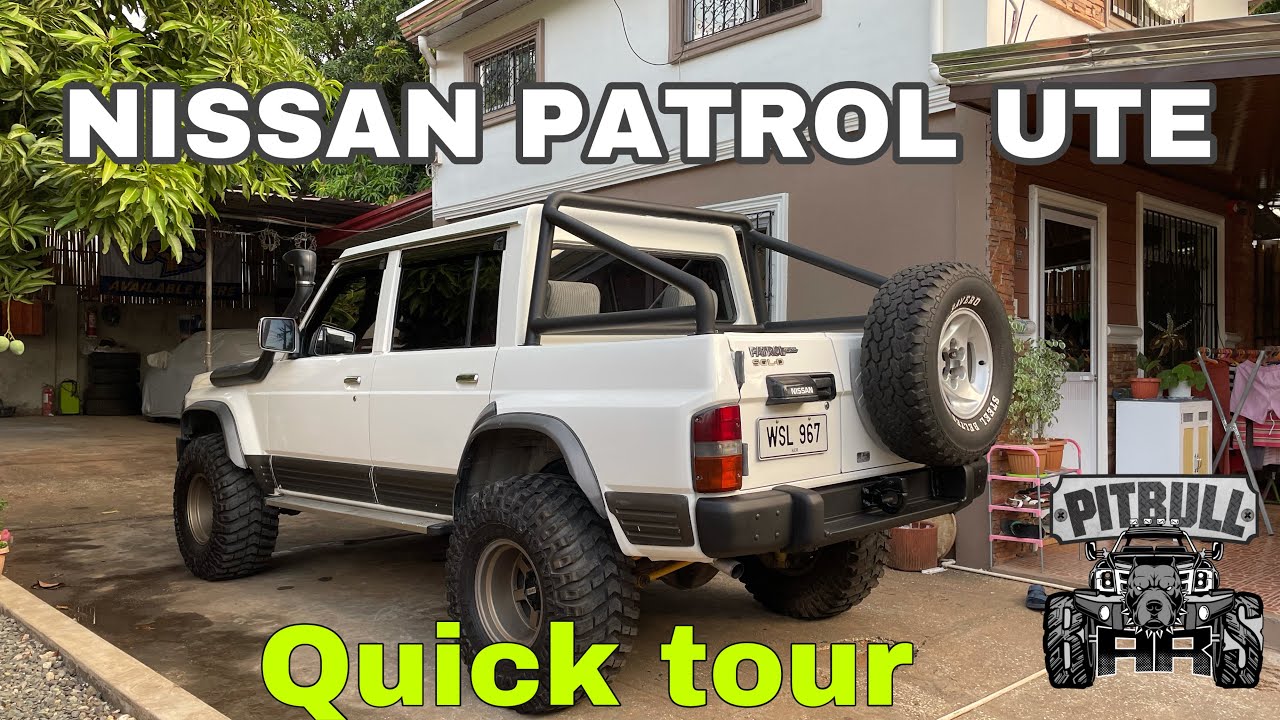 QUICK TOUR Nissan Patrol UTE By Pitbullbars4x4
