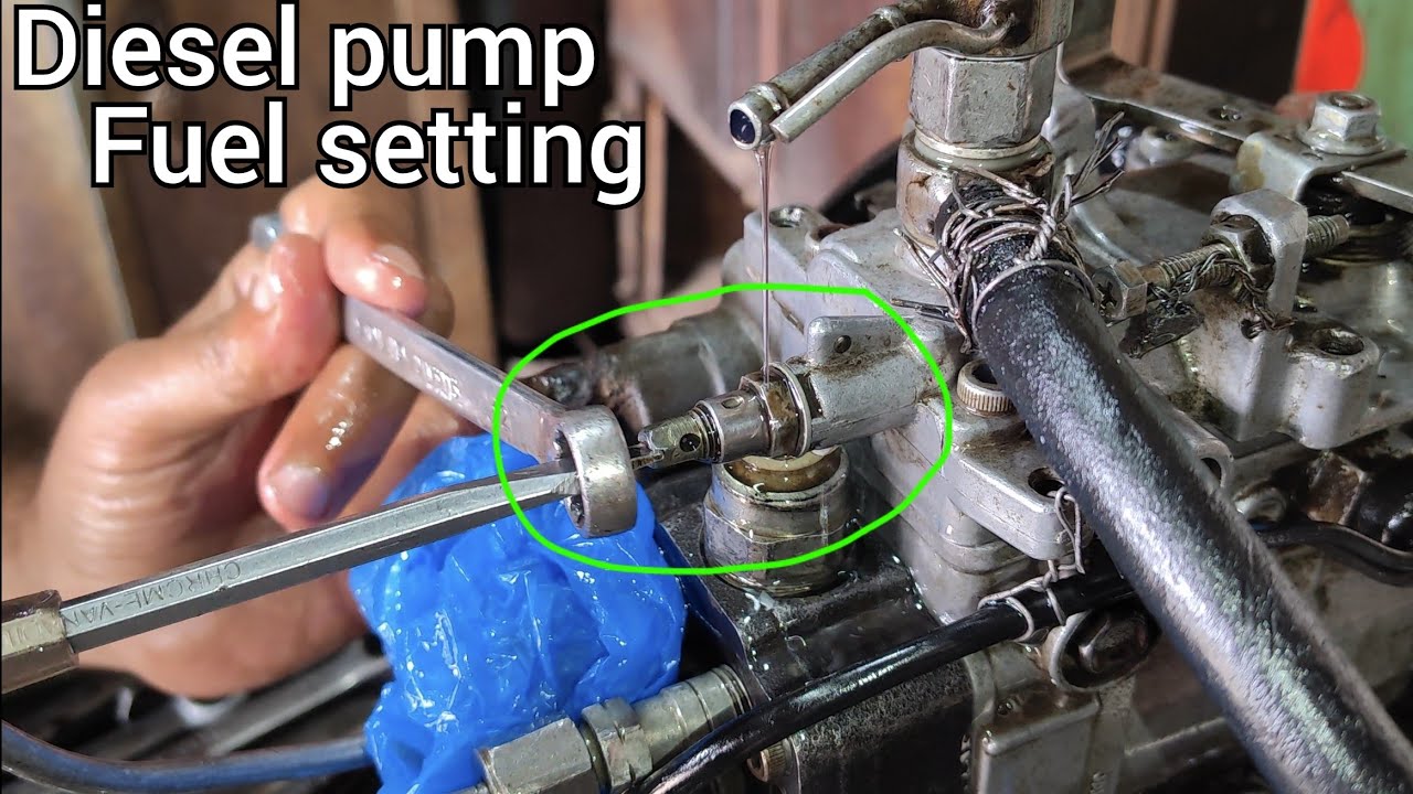 Toyota 1hz diesel pump fuel calibration 