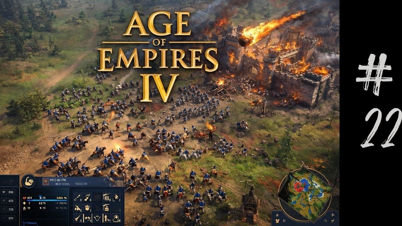 Age of Empires IV #22 - O CERCO DE KIEV - PC (1080p Walkthrough)