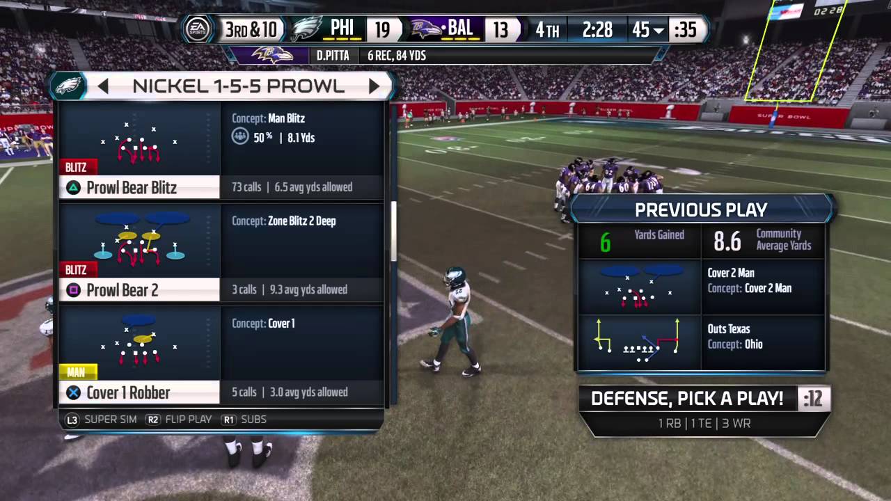 Madden NFL 15 last second hail mary superbowl