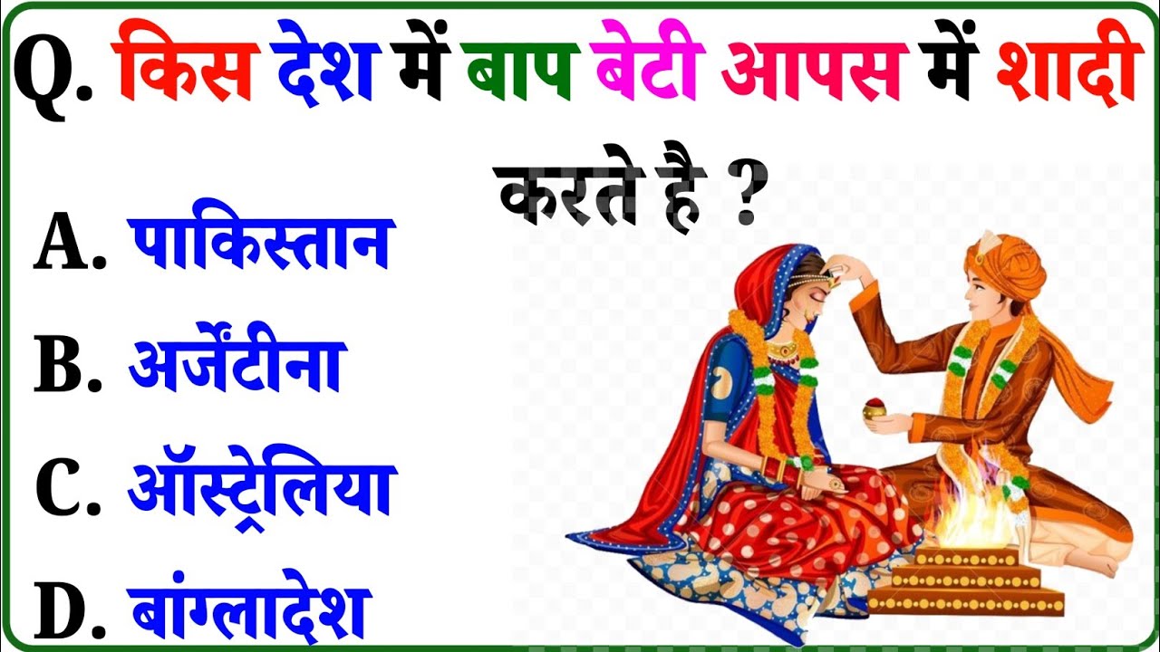 Gk Question | GK In Hindi | GK Question and Answer | Gk Quiz