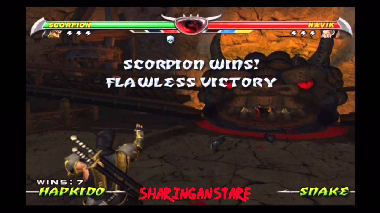 Mortal Kombat Deception -  All Death Traps On Havik
