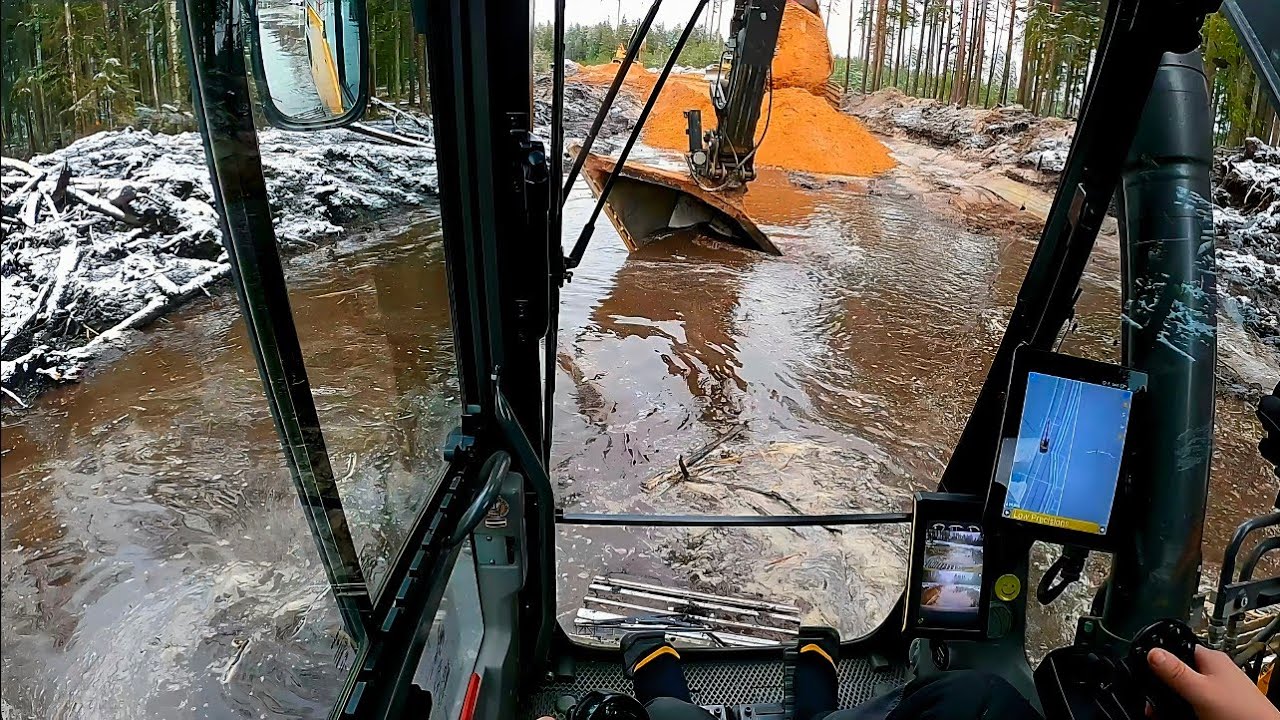 Работа над большой лужей