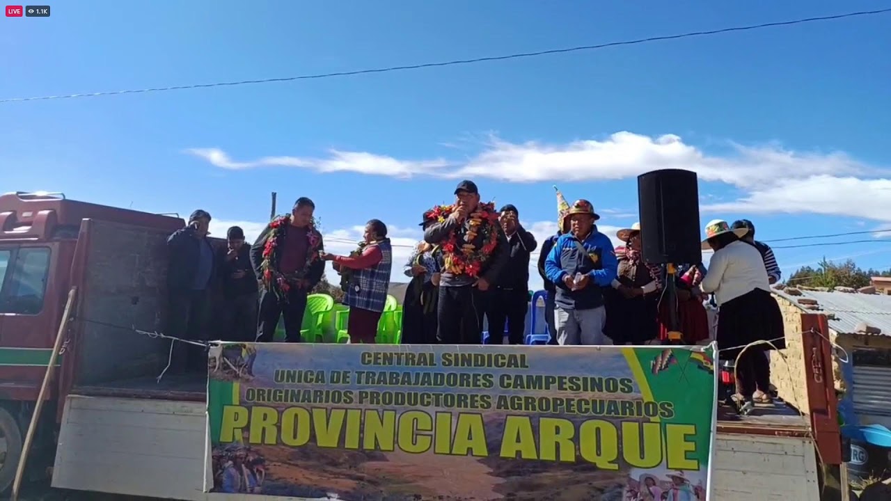 INICIA LA CARAVANA POR LA DEMOCRACIA E INSCRIPCIÓN DE EVO MORALES