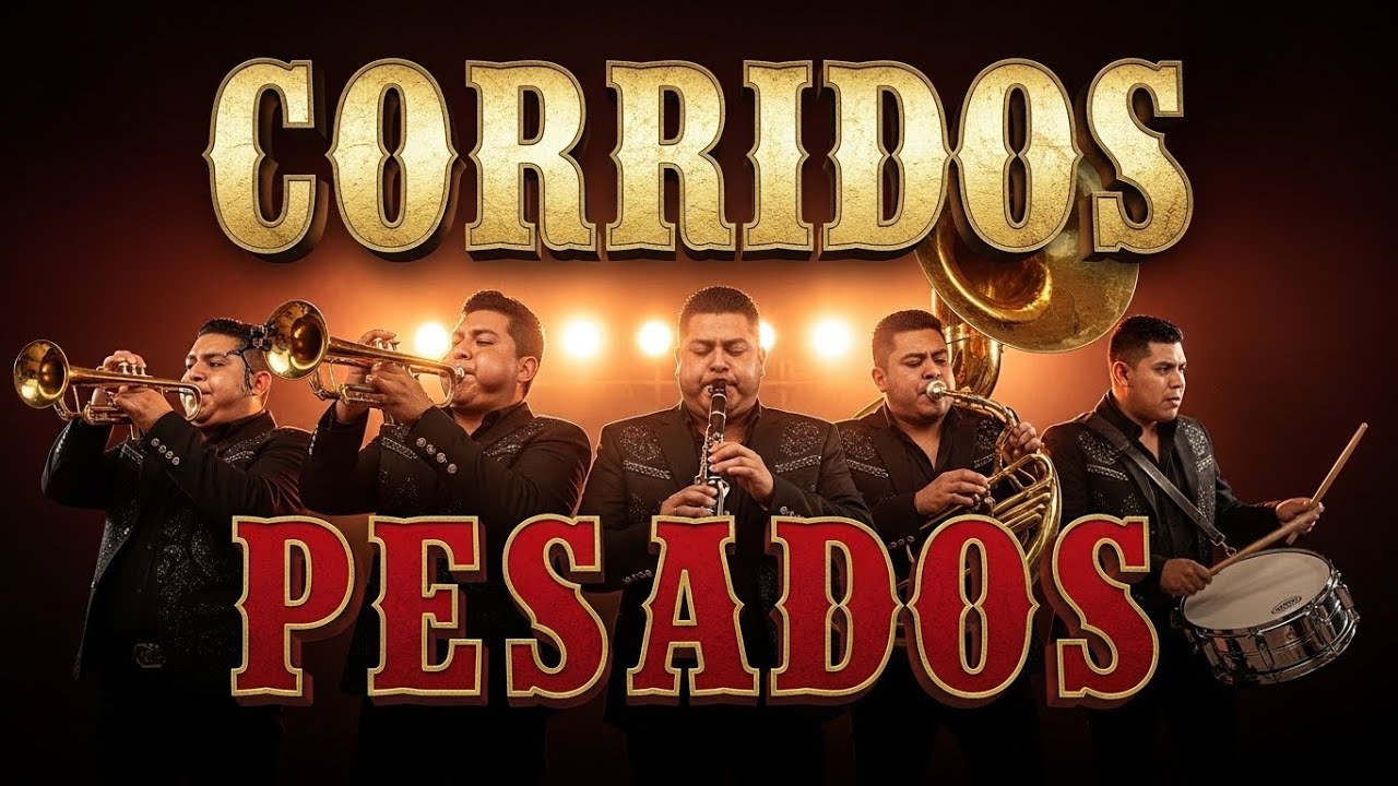 🎺 Corridos Con Banda Bien Pesados 🔥 Los Más Sonados del Rancho