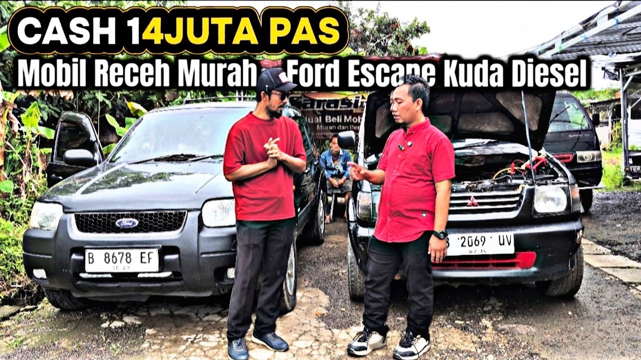 Harga Mobil Bekas Receh 14Juta Aja Nodebat !! Ford Escape Manual Kuda Diesel Terios Serena Terano