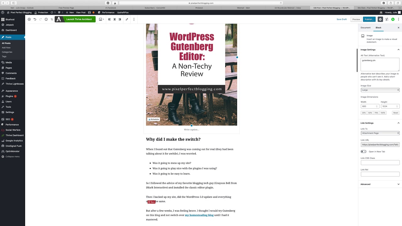 A video tutorial on the WordPress Gutenberg Editor