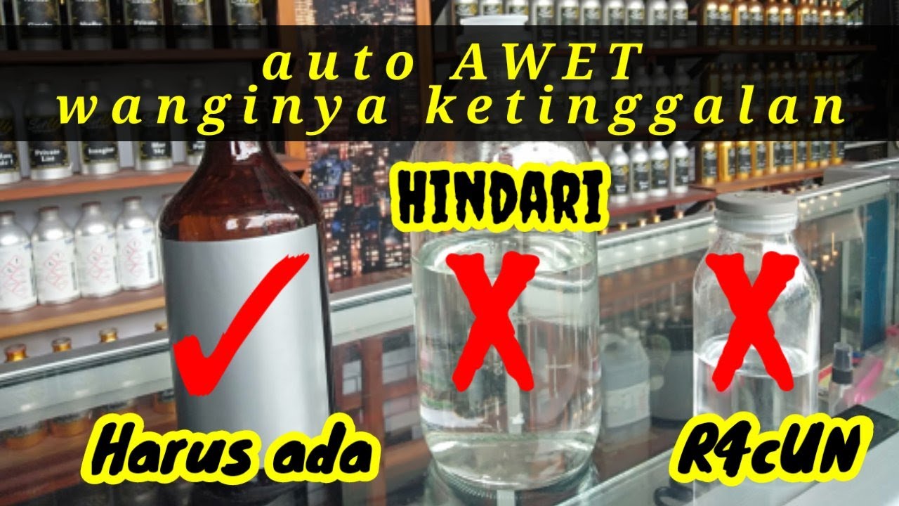 Cara membuat Parfum tahan lama