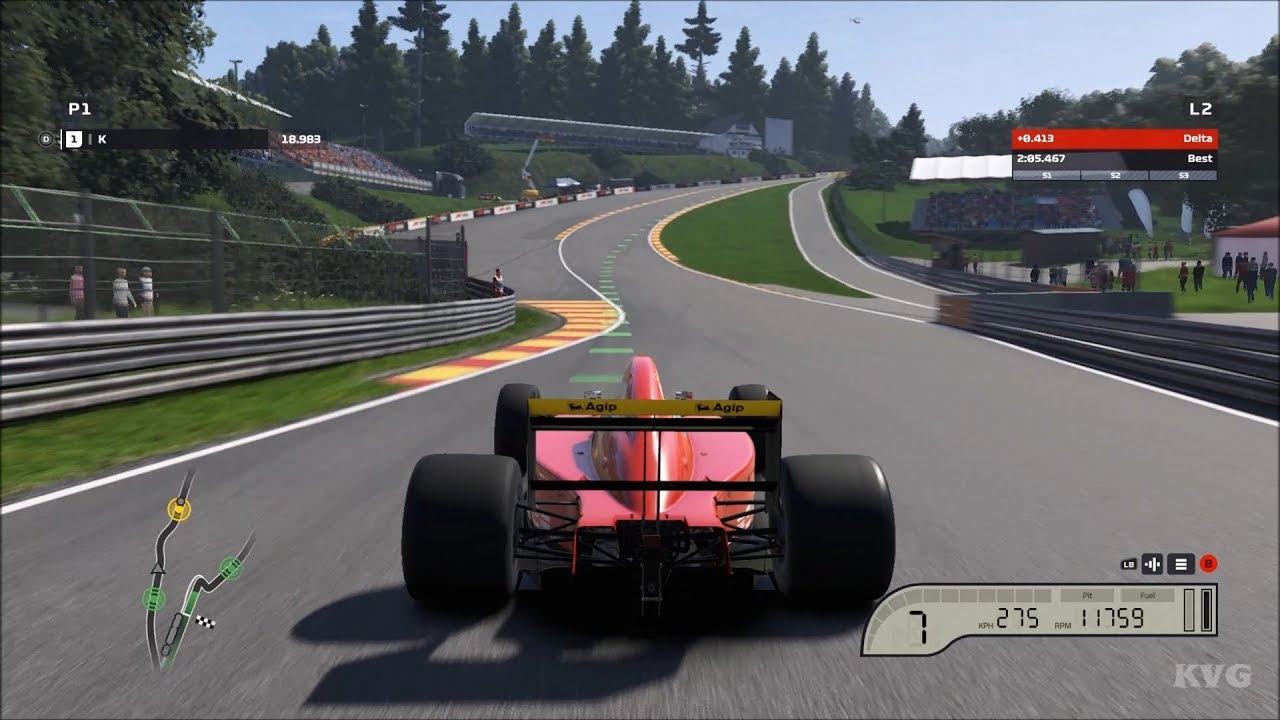 F1 2019 - Ferrari F1-90 1990 - Test Drive Gameplay (PC HD) [1080p60FPS]
