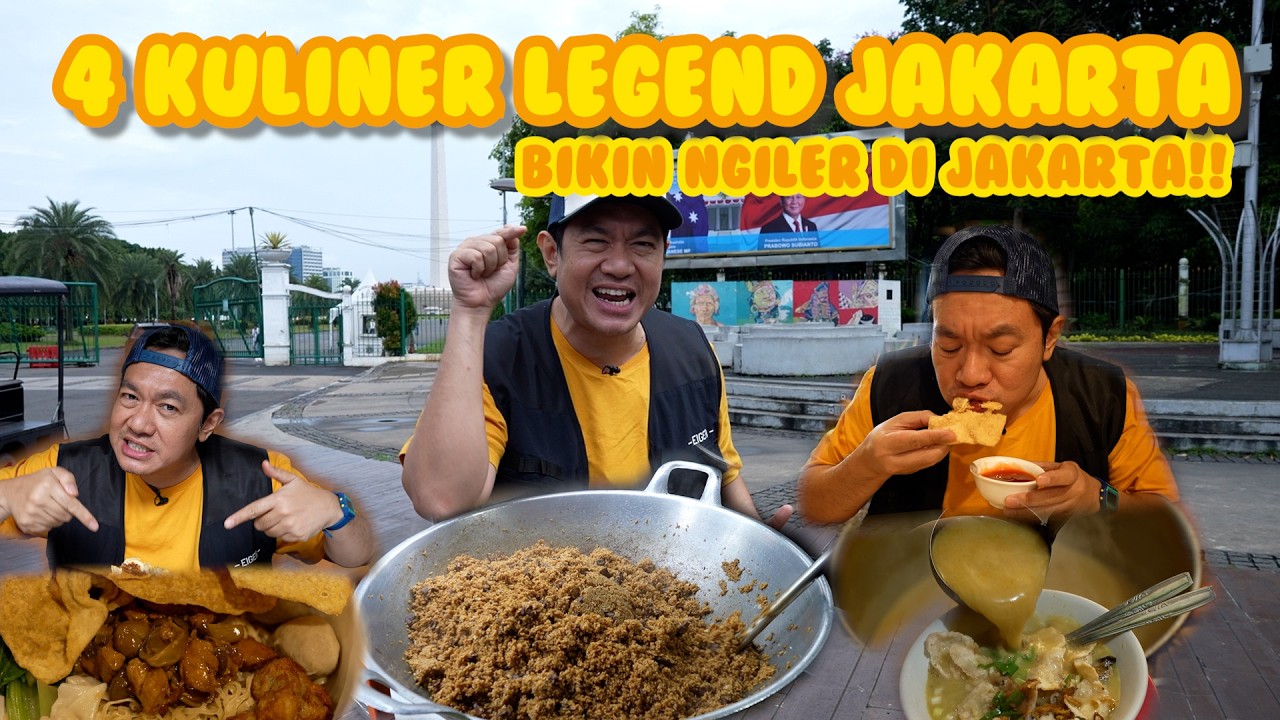 BIKIN NGILER Jalan-Jalan ~ Jelajah Kuliner Legendaris Jakarta‼️ (episode 72)