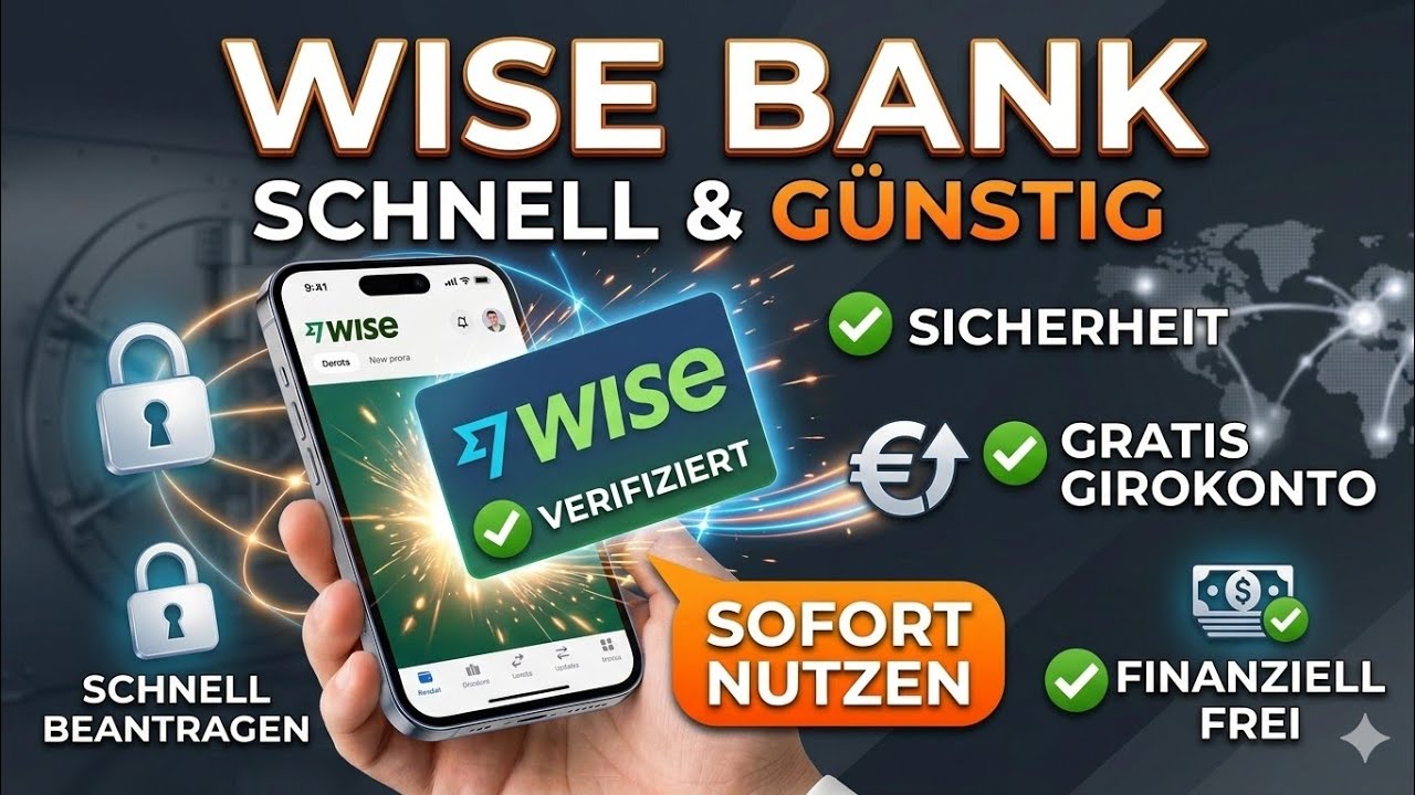 Wise Bank: Schnelle & günstige internationale Zahlungen