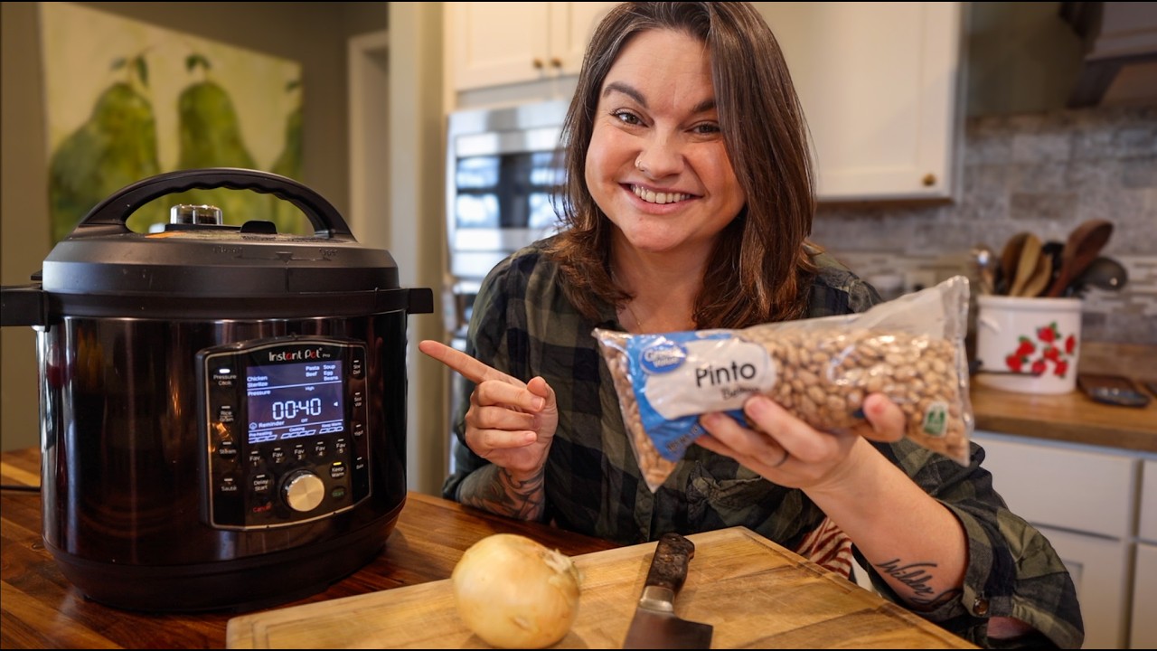 Cheap & Easy Instant Pot Dry Beans | Good Food for Hard Times