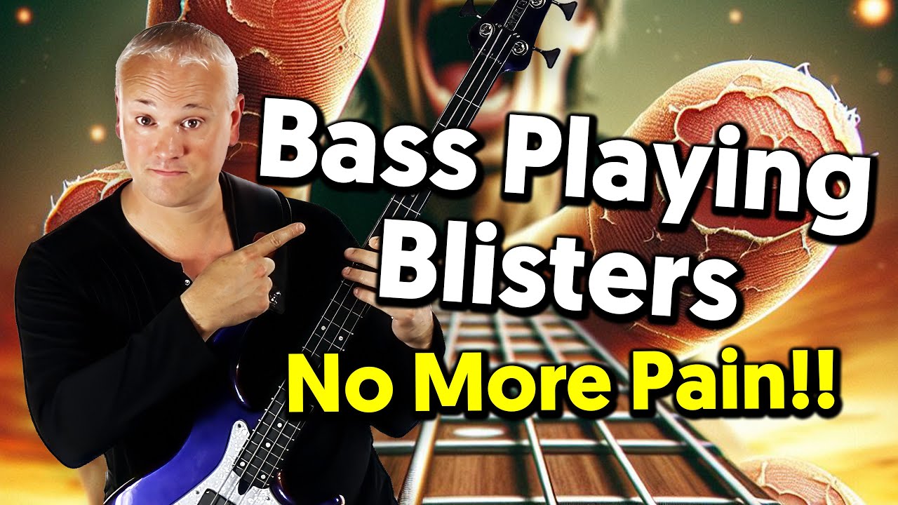 Советы по игре на бас-гитаре, как избежать мозолей и болей в пальцах. Все дело в настройках усили...
