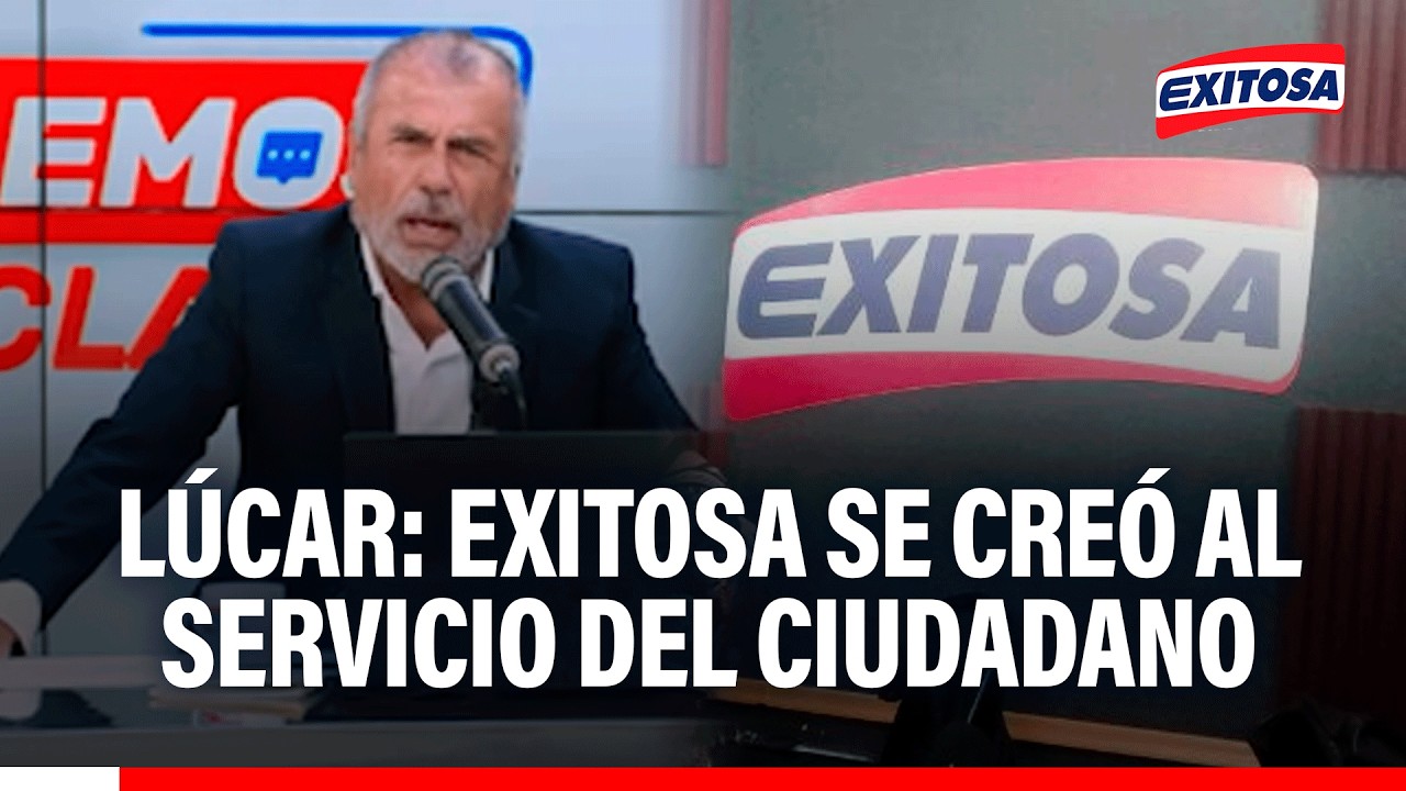 🔴🔵 Nicolás Lúcar: Exitosa se creó como un medio de comunicación al servicio del ciudadano