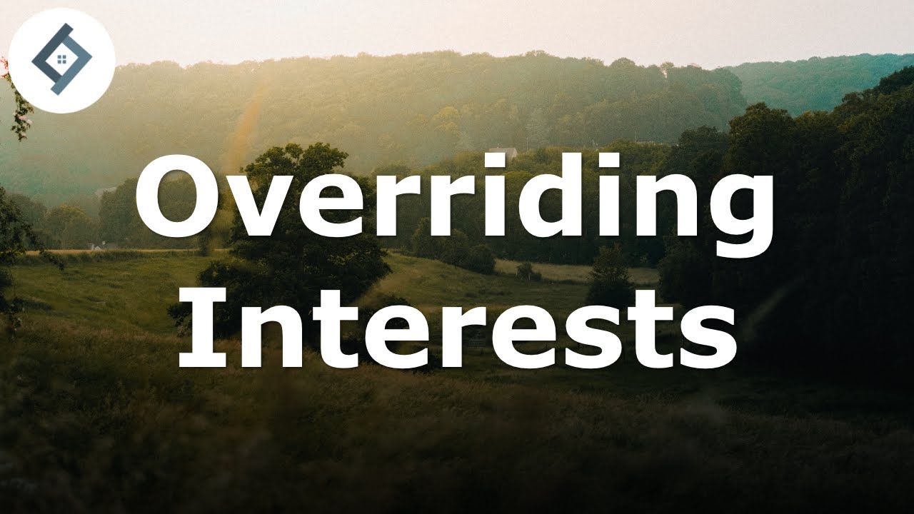 Overriding Interests | Land Law
