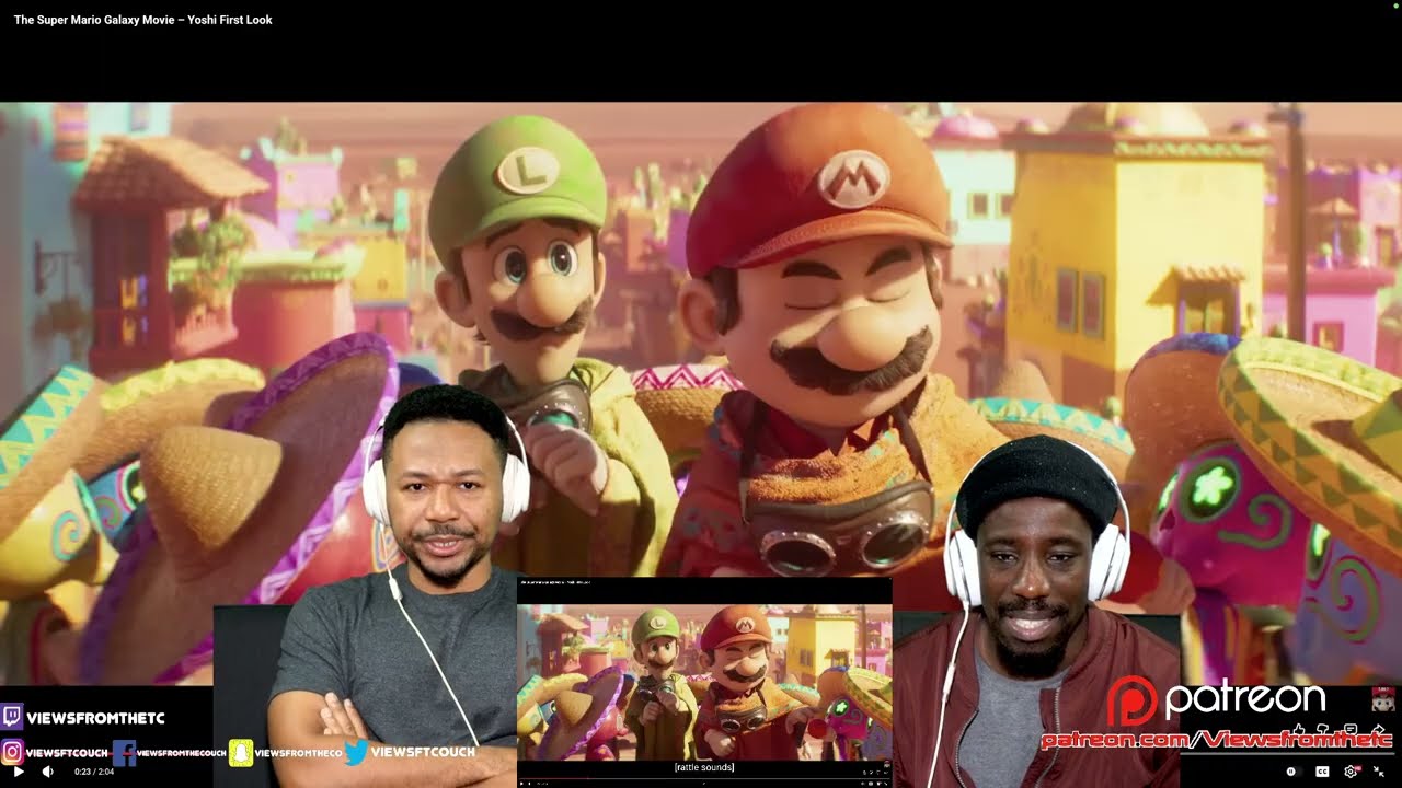 The Super Mario Galaxy Movie – Yoshi First Look VFTC Reaction!