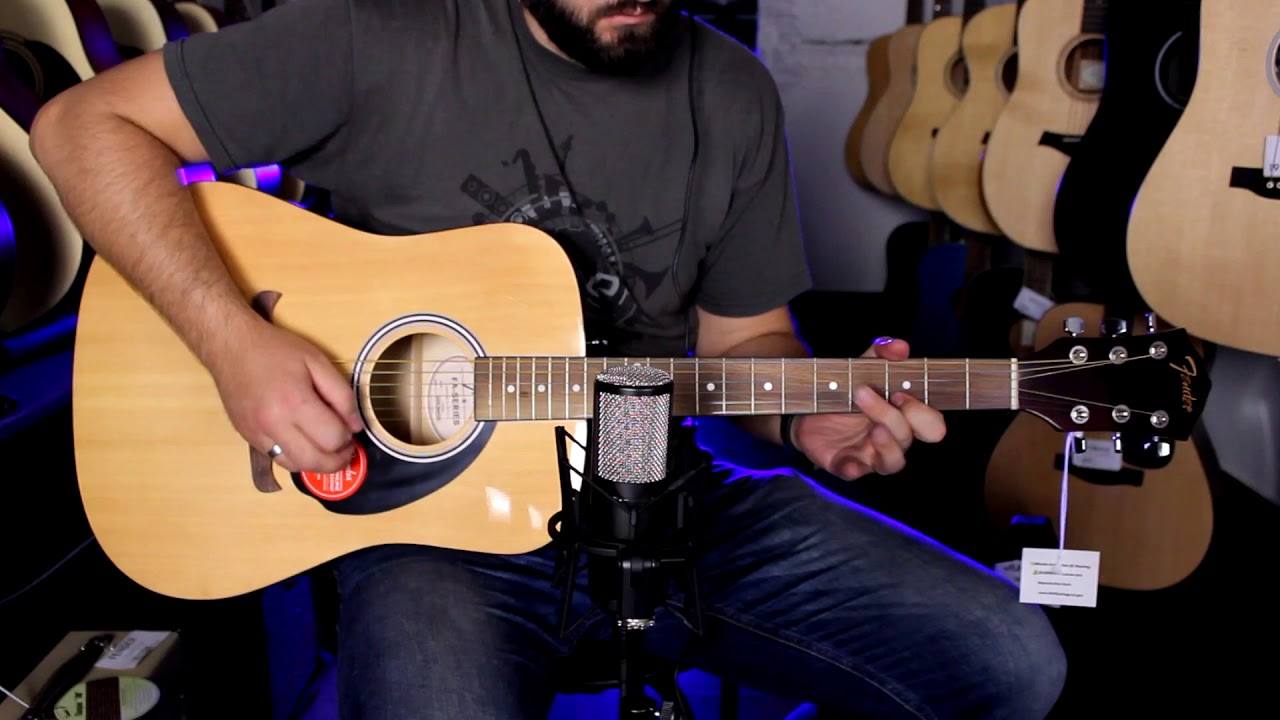 Fender FA 125 - Guitar Demo