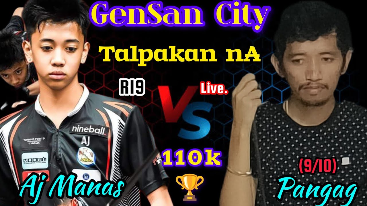 Aj Manas 🆚 Pangag Ng Bayugan.. Isang mainit na bakbakan sa Gensan..110k..R19.. Talpakan na👊🔥