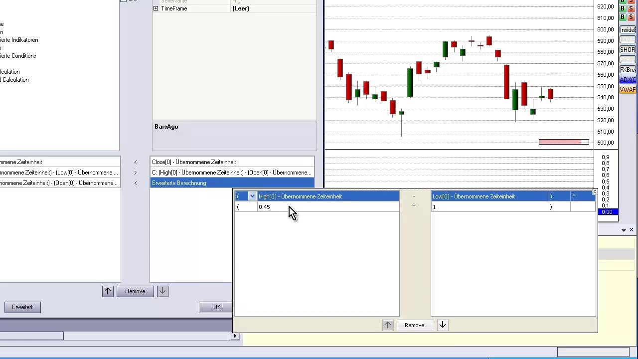 Trading Software AgenaTrader   UKSGruenLong