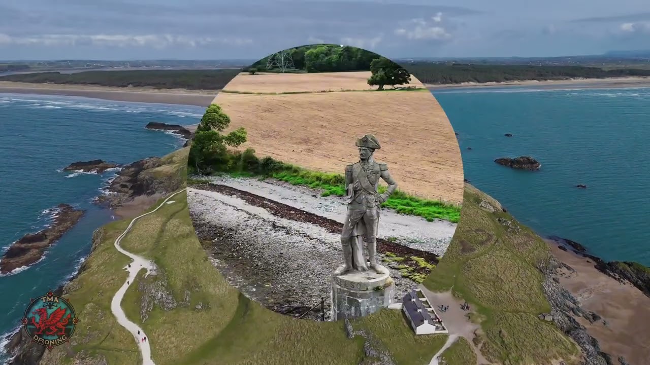 Anglesey (Ynys Mon) by drone Part one, DJI mini 4pro 