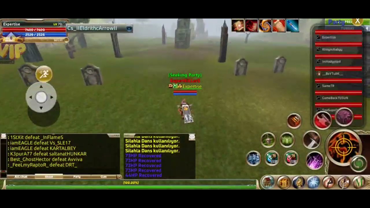 Expertise, Karus ırk PK - Human Town ExpertKiLLerS KNİGHT MOBİLE