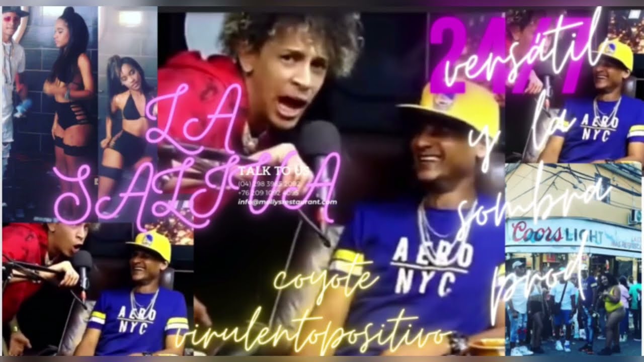 LA SALIVA 👅👄 COYOTE VIRULEO X  POSITIVÓ versátil y la sombra produciendo #moswanther #lasaliva