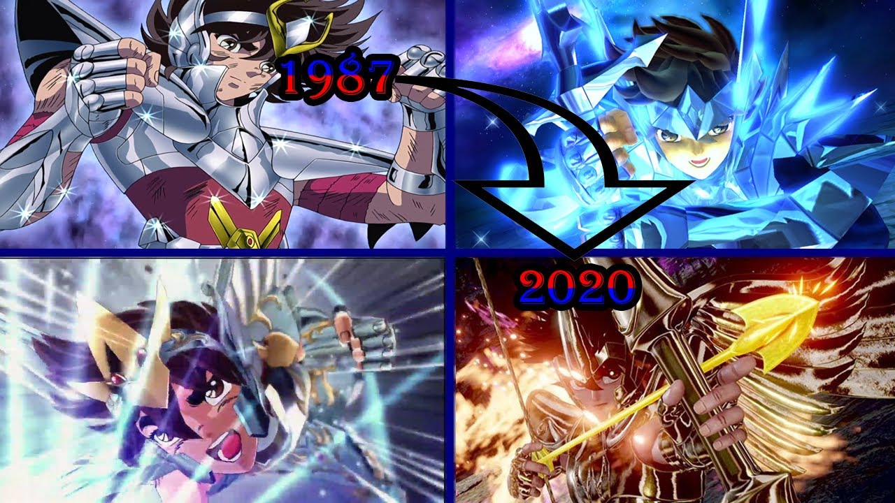 Evolución/Historia De Todos Los Juegos De Saint Seiya (1987-2020)