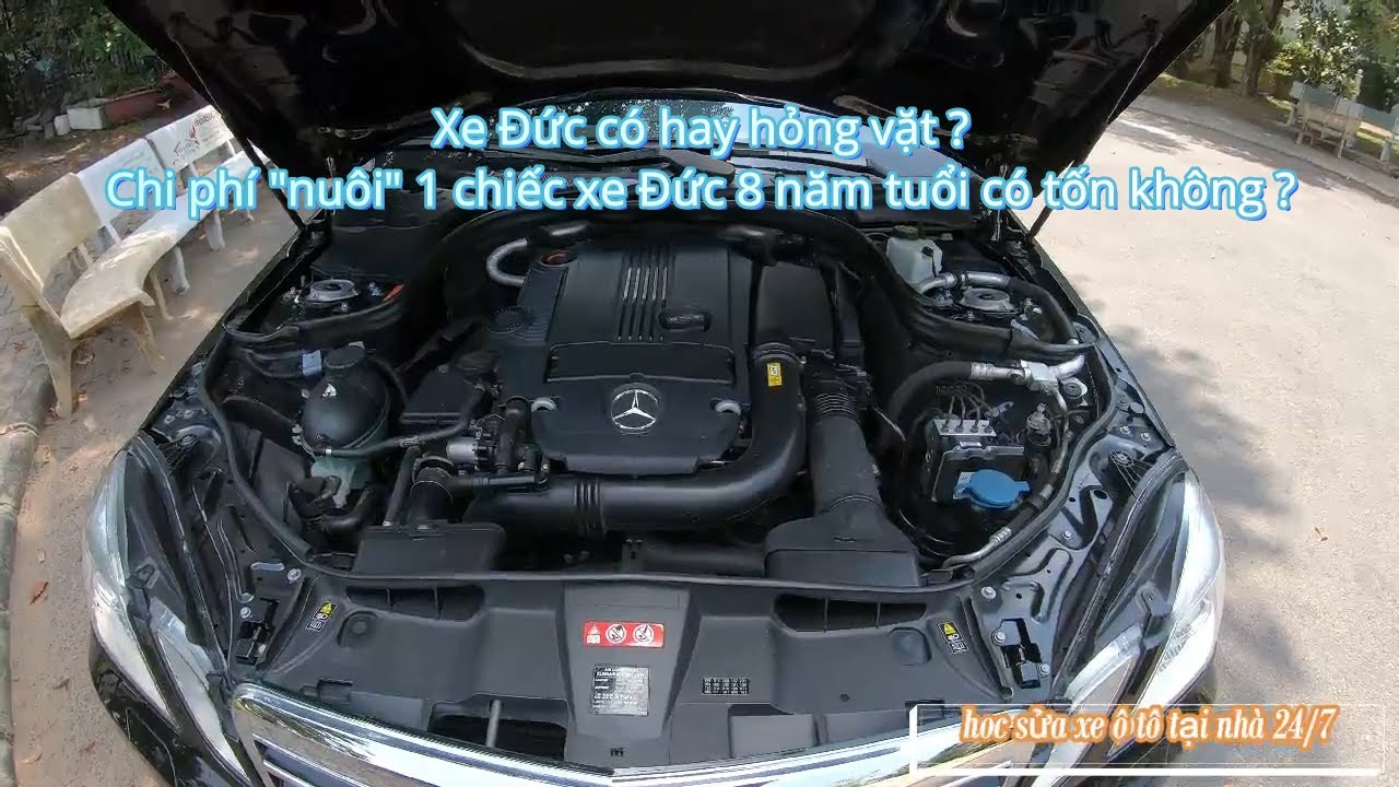 Trải nghiệm chiếc Mercedes-Benz E250 8 năm tuổi.