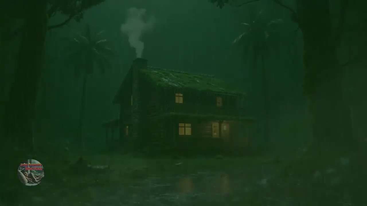 Rain Sounds for Deep Sleep — Peaceful Night in the Woods  Feel Instant Relaxation & Comfort