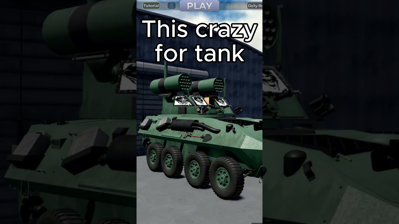 I gotch For Battery in hangar (tutorial) | Cursed tanmk simulator