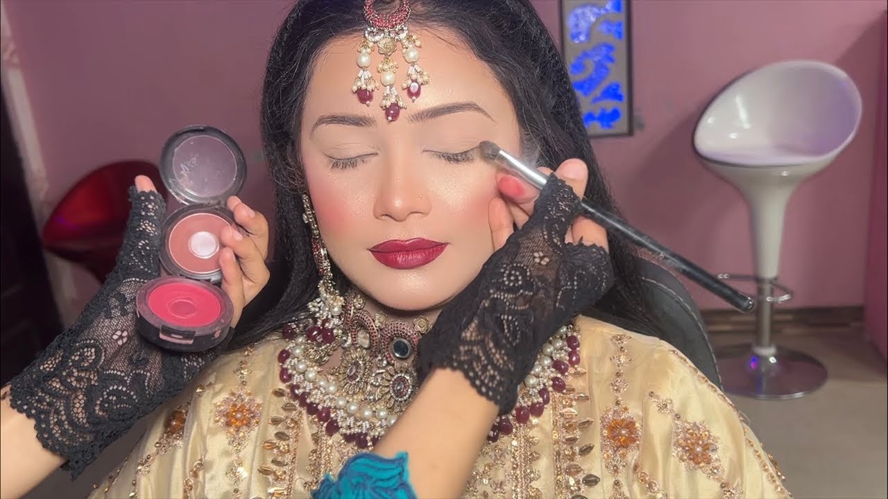 Ouj Beauty Parlour is live- How to soft bridal eye Makeup