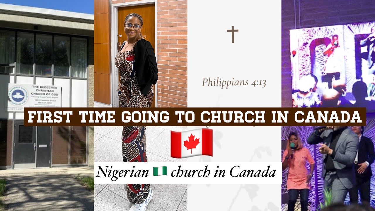 I went to a Nigerian🇳🇬 church in Canada🇨🇦 and this happened. Celebrating one month in Canada.