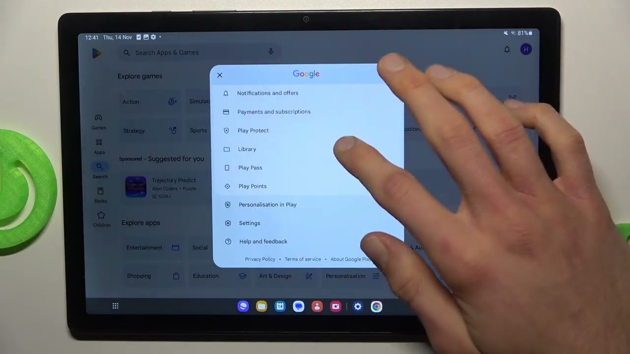 SAMSUNG Galaxy Tab A8 10.5 (2021) – Come risolvere giochi mancanti su Google Play